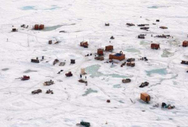 Floating research station “North Pole-41” is being established in the Arctic