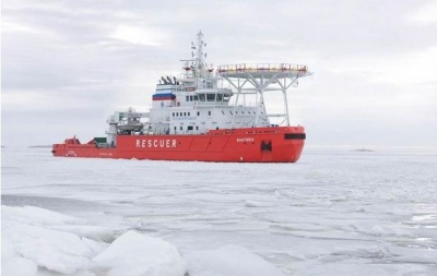 Первый в мире асимметричный ледокол «Балтика» завершил испытания в Арктике